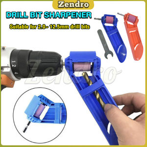 ZEO  Portable Drill Bit Sharpener Corundum Grinding Wheel Tool Corundum Resisting Drill Polishing