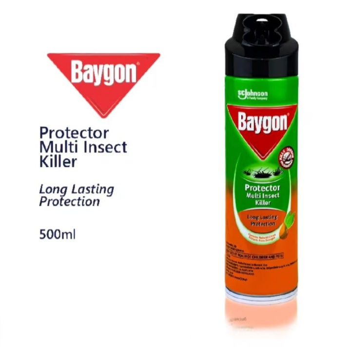 Baygon Protect Multi Insect Killer 500mL | Lazada PH