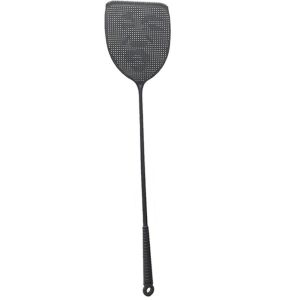 LINHU Large Size Fly Swatter Extra Long Plastic Mosquito Swatter Creative with Clip Manual Swatter Home Use