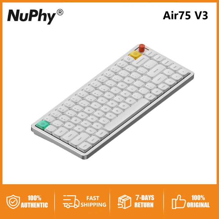 NuPhy Air75 V3 Wireless Low-profile Mechanical Keyboard. Perfect