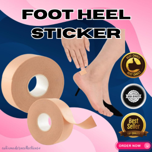 High Quality Foot Heel Sticker | Anti Wear Heel Cushion Tape | Waterproof Adhesive Moles Skin Padding For Blister Prevention And Foot Care | Anti Friction Foot Care | Anting Chaffing Tape | Support Wrap Bandage
