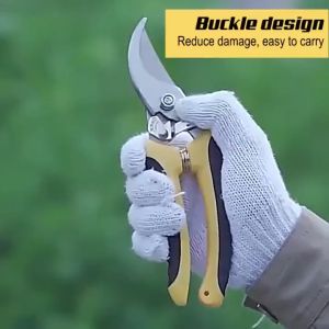 Hi-quality stainless steel Garden Pruning Shears Ultra-Sharp Hand Pruner For Plants & Branches