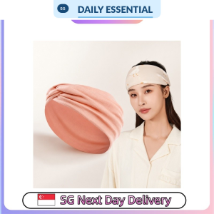 【DAILY ESSENTIAL】 Cotton Rich Twist Headband in Blue Pink or Yellow