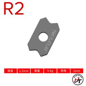 Dao gọt chỉ dán cạnh chỉ nẹp nhựa bo mép bàn PVC hợp kim R1 R2 DGCDC