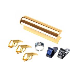 Light weight Guitar Slide Finger Ring Set For Acoustic Electric And String Instruments