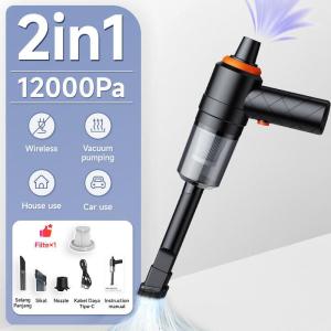 Tefal  Wireless Handheld Car Vacuum Cleaner – Powerful Suction Mini Portable Low Noise With Filters