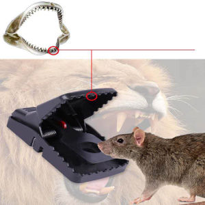 MOUSE RAT TRAPS - HIGH SENSITIVE SNAP BIG PLASTIC MOUSE TRAP RODENT CATCHER Mousetrap