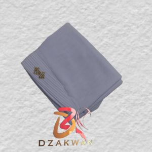 Khimar 2 Layer Ceruty Jilbab Syari Jumbo Terbaru / Jilbab syari Jumbo AISYAHBANA SWAROVSKI Terbaru