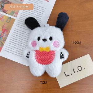 Pochacco doll pendant Cute plush puppy bag hiasan kembali ke sekolah musim doll hadiah kecil
