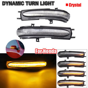 Henley0 For Honda Civic Hatchback 2003-2005 Accord MK7 LED Dynamic Side Mirror Light Turn Signal Indicator Blinker Lamp 34300-SEA-013  8N4T3S