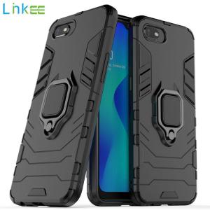 For Realme 6 7 8 Pro X7 Phone Case Silicone TPU and Hard PC Cover Stand Rotation Ring Multi Protection Casing