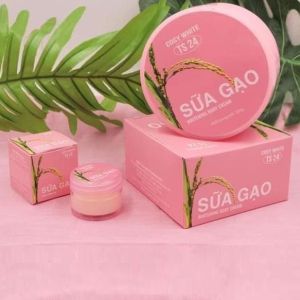Kem body sữa gạo Cosy White tặng kích trắng sữa gạo dưỡng trắng da toàn thân hàng chính hãng Whitening body cream (250g)