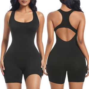 Bodysuit for Women Gym Women’s Seamless Bodysuit Open Back Jumpsuit Fitness Wear For Summer One-piece Womens Jumpsuits Yoga Suit Lady Yoga Set Sportswear
