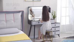Light Luxury Dressing Table Bedroom Modern Simple Small Storage Cabinet Makeup Table Bedroom Apartment