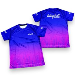 Baju Jersey Santai Volleyball Tournament VBT Fullprinting Atasan Voli Fullprint