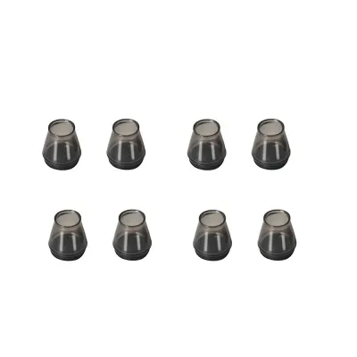 WILONAY 8pcs Round Chair Feet Cover Silicone Rubber Chair Leg Caps Silent Non-Slip Chair Feet Pads Furniture