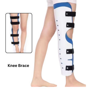 Knee Brace Lower Limb Support Guard Femur Tibia Fibula Fixation Bracket Adjustable
