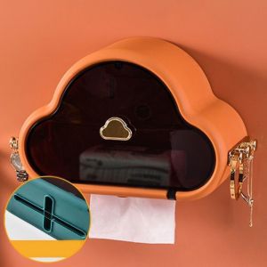 TEMPAT TISSU MODEL BENTUK AWAN/ KOTAK TISSUE/ ORGANIZER TOILET TEMPEL DINDING TISSUE ROLL/ TEMPAT TISSUE KOTAK