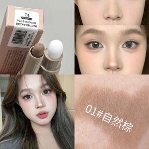 HERORANGE Contouring Stick for Sculpting Facial Contours Easy to Apply Creates a 3D High Nose Bridge and Slim Face Highlighter Makeup Product.