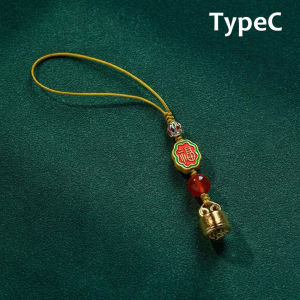 Gantungan HP Kunci Feng Shui Gantungan Kunci China Style Hp Strap Hoki Dewa Rezeki Gantungan Strap Gantungan Kunci Mobil / Tas / Hp Gantungan Kunci Pria Wanita