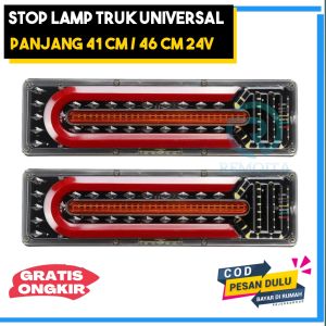 Stop Lamp Truk 24 Volt Model Canter Volvo Lampu Belakang Truk Led 24 Volt Lampu Rem Truk