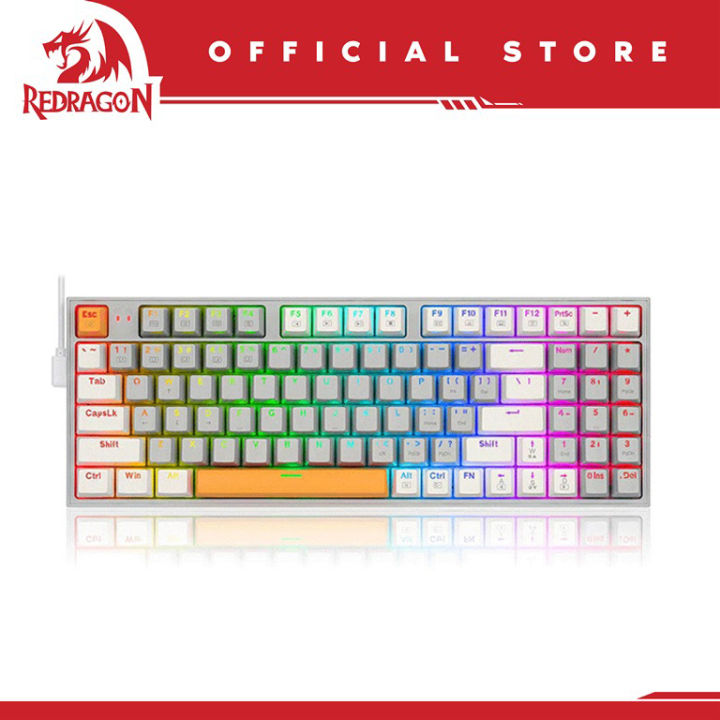 Redragon K636-RGB V2 KITAVA RGB Detachable Wired Mechanical Keyboard ...