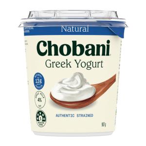 Chobani Greek Yogurt Natural Whole Milk 907G