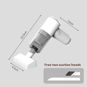 JIASHI เครื่องดูดฝุ่นในน้ำยาไล่ตัวเล็นเครื่องทำความสะอาดไรที่กำจัดฝุ่นรถยนต์แบบพกพาไร้สายเครื่องดูดฝุ่นในครัวเรือน