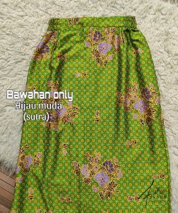 Gamis Batik Muslimat NU Seragam | Baju Penganjian Dress Muslimat Fatayat Sutra