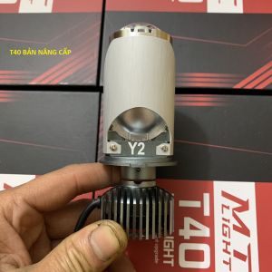 Đèn Led bi mini V9 PRO Z-Light  Kính Tím T40 chân H4 Tặng kèm 4 bóng xi nhan 7 mầu siêu đẹp cho khách hàng.