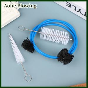 Aolie 1Set Trumpet Maintenance Kit Grasp Snake Brush Mouthpiece Brush Cornet Cleaning