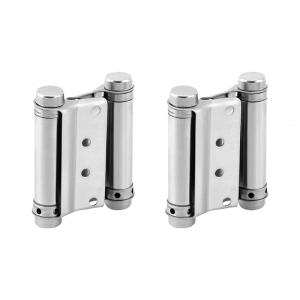 2 chiếc bản lề lò xo căn chỉnh 3inch thực tế để đóng cửa tự động với định vị 90 độ trong lớp hoàn thiện thanh lịch