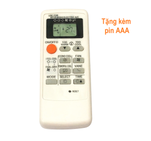 Remote Dùng Cho Máy Lạnh MITSUBISHI Điều Khiển Điều Hòa E07140426 SLZ-A12RA Kèm Pin AAA