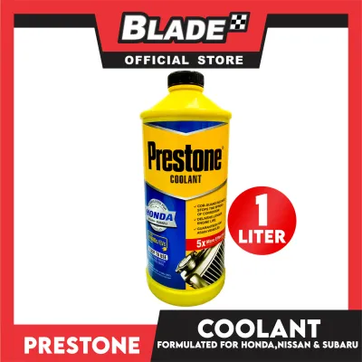 Prestone Asian Vehicles Coolant 1L (Blue) for Honda Nissan Subaru Vehicles