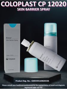 Coloplast 12020 BRAVA SKIN BARRIER Spray 170g (protection of intact skin from damage) CP12020 CP