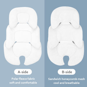 【SG STOCK】Baby Stroller Cushion Infant Car Seat Insert Head Body Support Pillow Pram Thermal Mattress Mesh Breathable Liner Mat