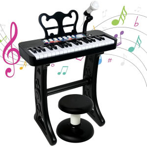 MINSINE Baoli Melody Piano with Microphone Music Toys for kids Desktop Piano Musical Toy Pretend Play set