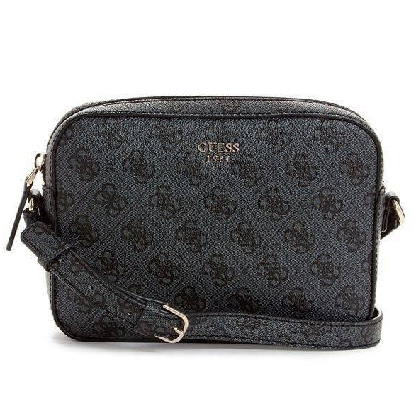 กระเป๋าสะพาย GUESS Printed Kamryn Top zip Crossbody bag (แบรนด์แท้