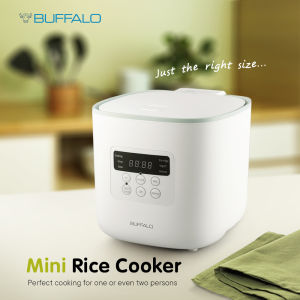 Buffalo 牛头牌 0.6L MINI RICE COOKER 304 S/S Inner Pot 迷你小饭锅