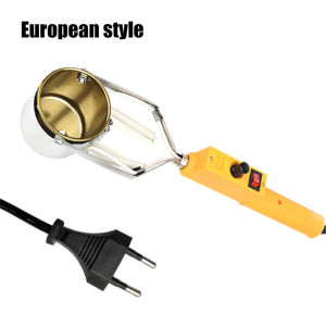 300W Tin Melting Solder Furnace Adjustable Temperature High Temperature Resistant Desoldering Pot Tool EU Plug