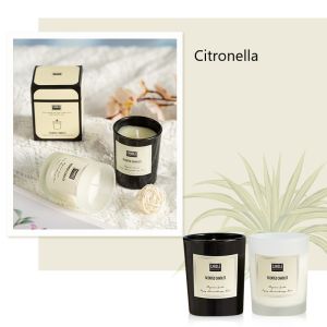 White Matte Scented Candle 50gr Lilin AromaterapI Gelas Putih