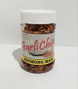 Garlichips Adobong Mani with real garlic chips for keto diet