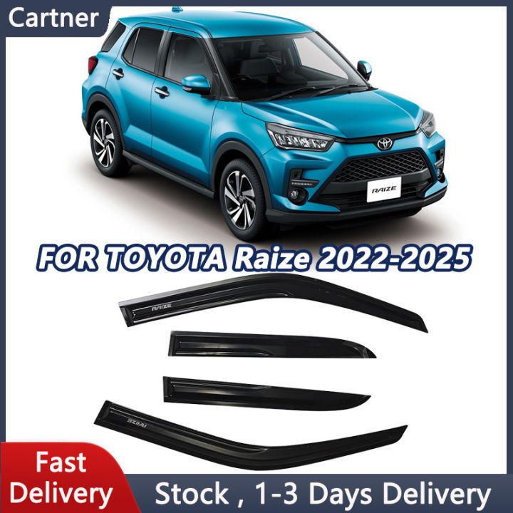 Rain Visor for Toyota Raize 2022-2025 Door Visor Rain Guard Window ...