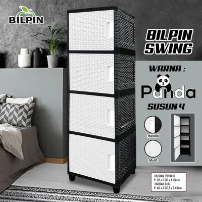 BILPIN - Lemari 1 Pintu Susun 2 3 4 5 SWING Panda