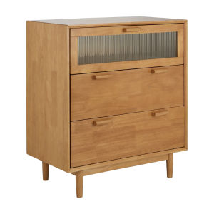 INDEX LIVING MALL ตู้ 3 ลิ้นชัก รุ่นวาซาบิ - สีธรรมชาติ