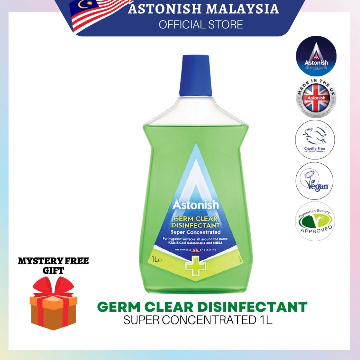 Astonish Malaysia Germ Kill Disinfectant & Cleaner Super Concentrated ...