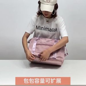 High Quality Folding Travel Bags Extendable Waterproof Wet Dry Large Capacity Handbag Travel Duffle Bag Gym Bag Shoulder