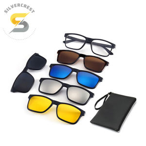 Hawaii 5+1 Fashion Clip-On Sunglasses: Magnetic Eyewear for Men & Women