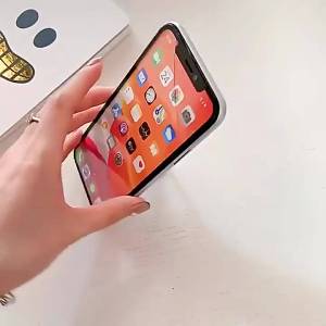 WH Universal Foldable Magnetic Phone Stand/ Leather Wrist Strap Finger Grip Push-pull Mobile Phone Holder