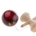 Pezhong Japan Traditional Wooden Marble Kendama Kids Skill Ball Game Toy Wine Red. 